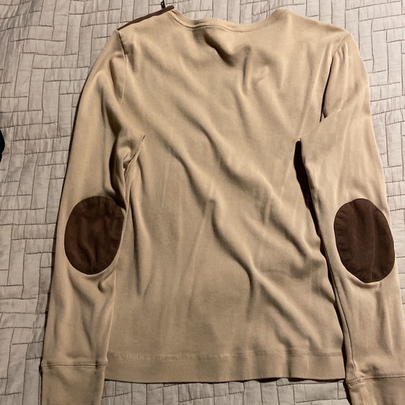 Lauren by Ralph Lauren long patch sleeve Sz L - Picture 6 of 6